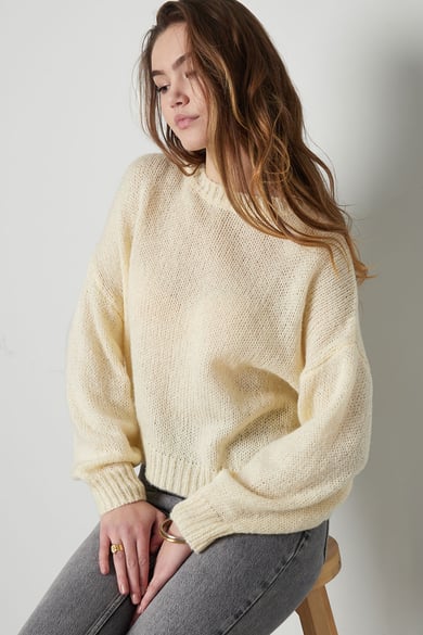 Trui cozy - geel h5 Afbeelding19